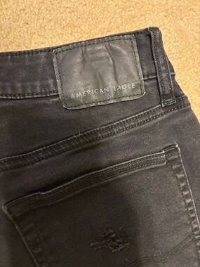 American Eagle men’s skinny black jeans 31x34